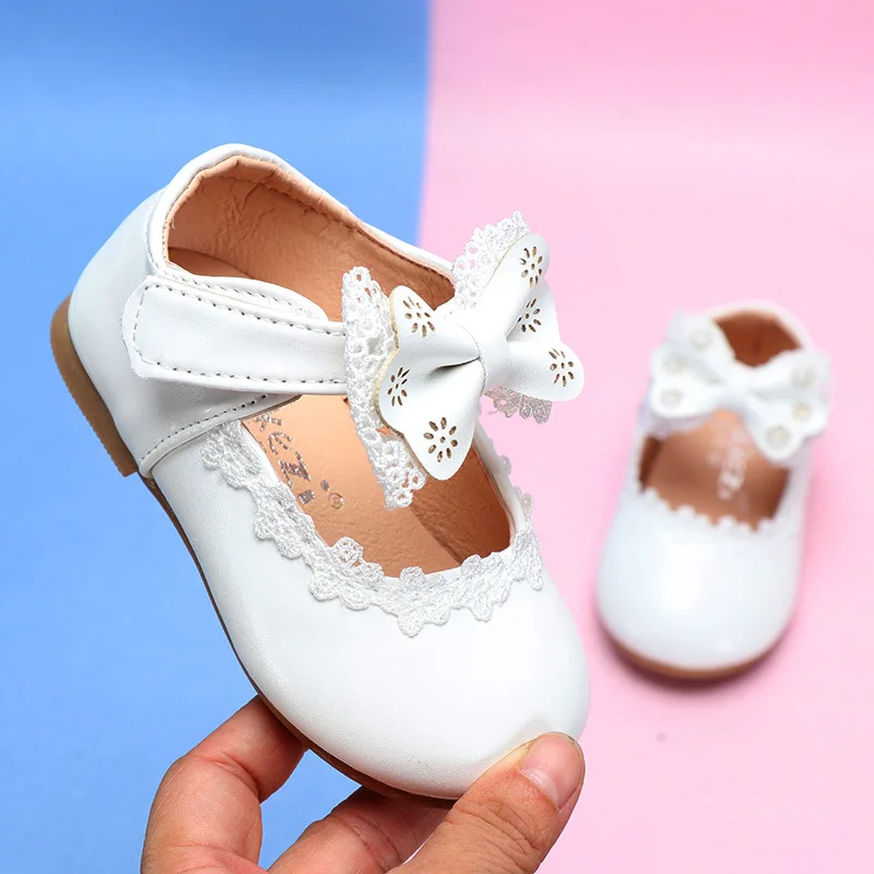 

2019 Autumn New Single Shoe Girl Baby Soft Shoe Little Shoe Princess Children Walking Shoes