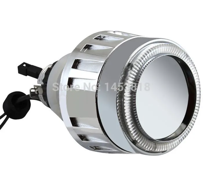 

Fast Shipping g5 2.5'' inch hid bi-2018 lens Projector headlight kit H1 H7 H4 9005 9006 with White Blue Angel Eyes