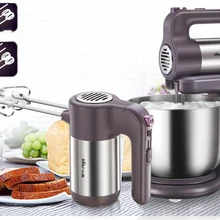 4L 300 Вт Электрический шеф повар 10 скоростной кормосмеситель блендер миксер белое яйцо хлеб спираль миксер для теста