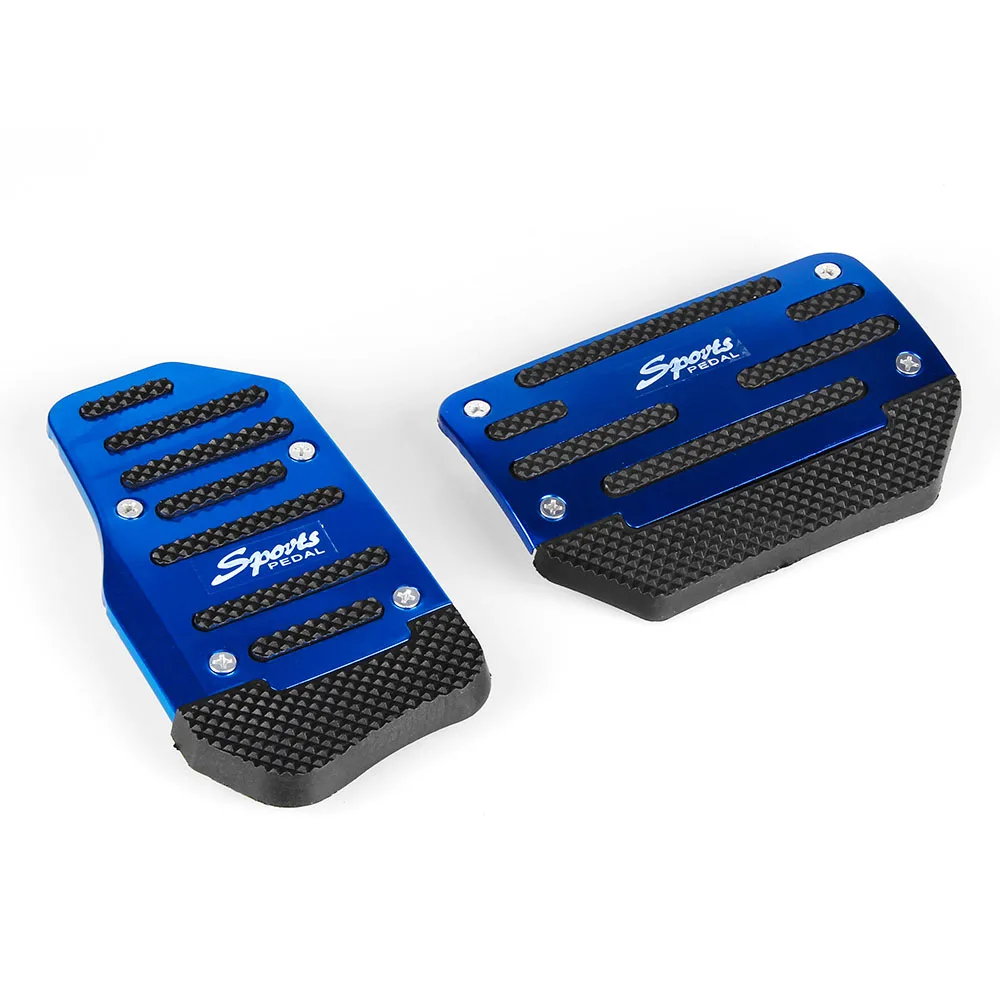2pcs/set Universal Non Slip Aluminum Automatic Transmission Car Pedal Cover Set For Brake | Автомобили и мотоциклы