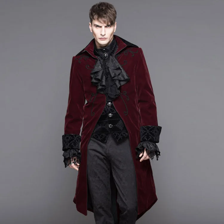 2016 winter new men trench coat fashion long jacket male