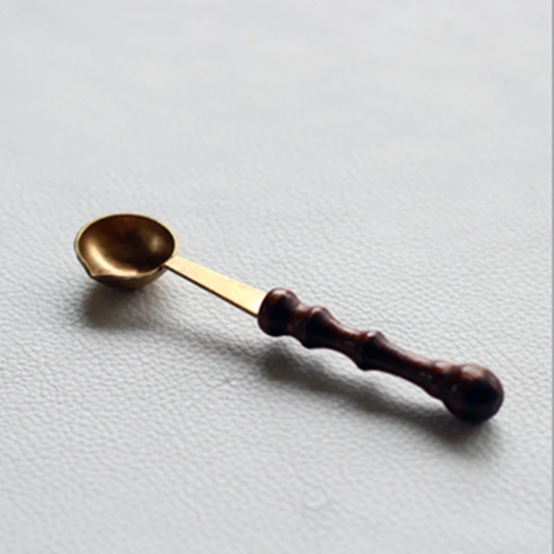 

Top Fashion Sealing Wax Spoon Wooden Scrapbooks Sealing Seal Special Spoon ,Heat Wax Stamp Spoons 4