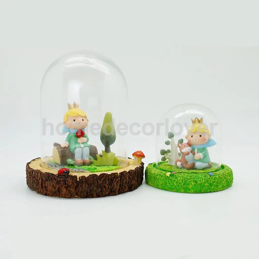 

THE LITTLE PRINCE Resin Small Ornament Figure Statue Home Table Decor #1