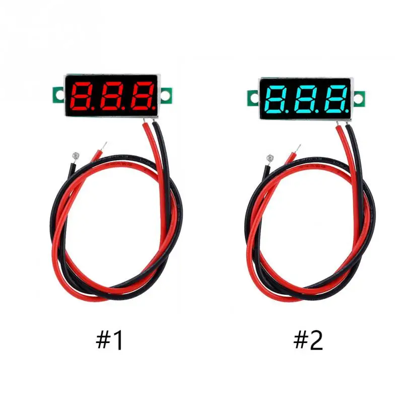 

0.28 inch DC LED Digital Voltmeter 2.5-30V Voltage Meter Auto Voltage display Tester Detector voltimetro amperimetro digital