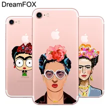 

DREAMFOX L529 Frida Kahlo Soft TPU Silicone Case Cover For Apple iPhone XR XS Max 8 X 7 6 6S Plus 5 5S SE 5C 4 4S