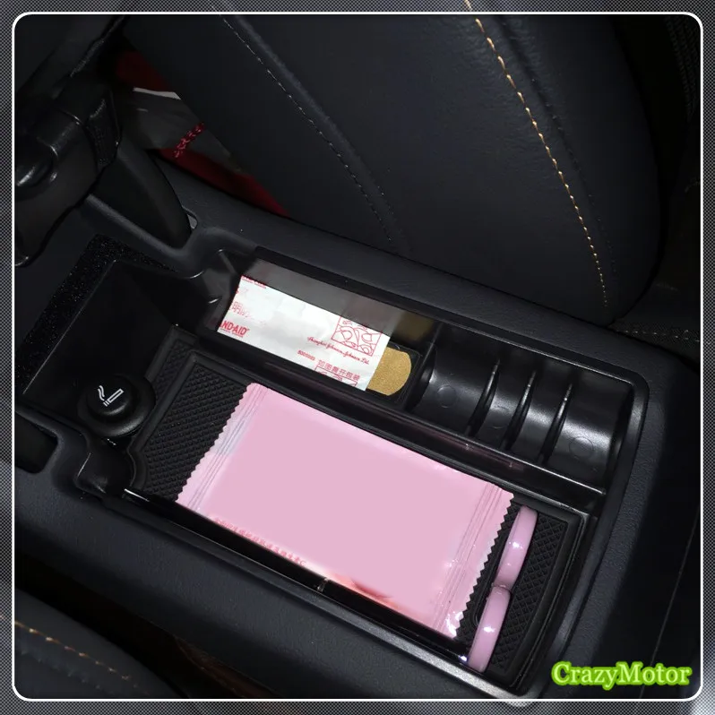 Car organizer For Audi Q3 2013 2017 Auro central Armrest storage Box Container glove Case holder