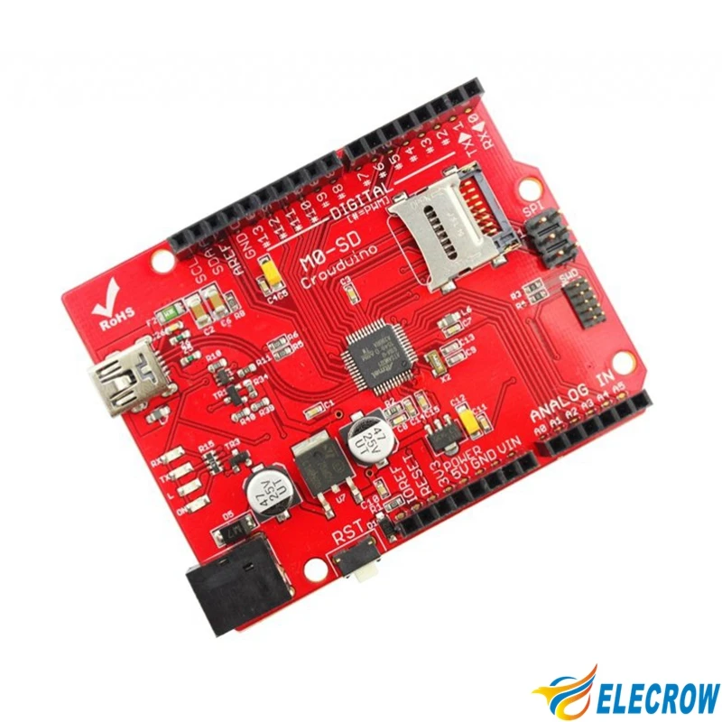 Elecrow M0 SD доска для Arduino UNO платформа sd-карту 32 бит удлинитель Micro контроллер проектов DIY Kit