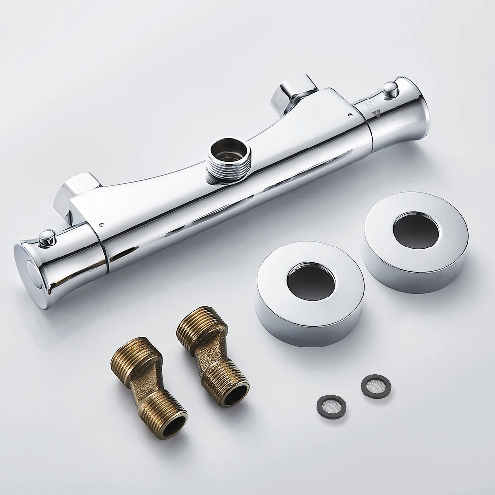 3/" выход Термостатический смеситель для душа душ открытый клапан ...