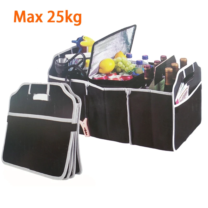 EAFC, автомобильный многокарманный органайзер, Большая вместительная складная сумка для хранения, сумка для хранения багажника