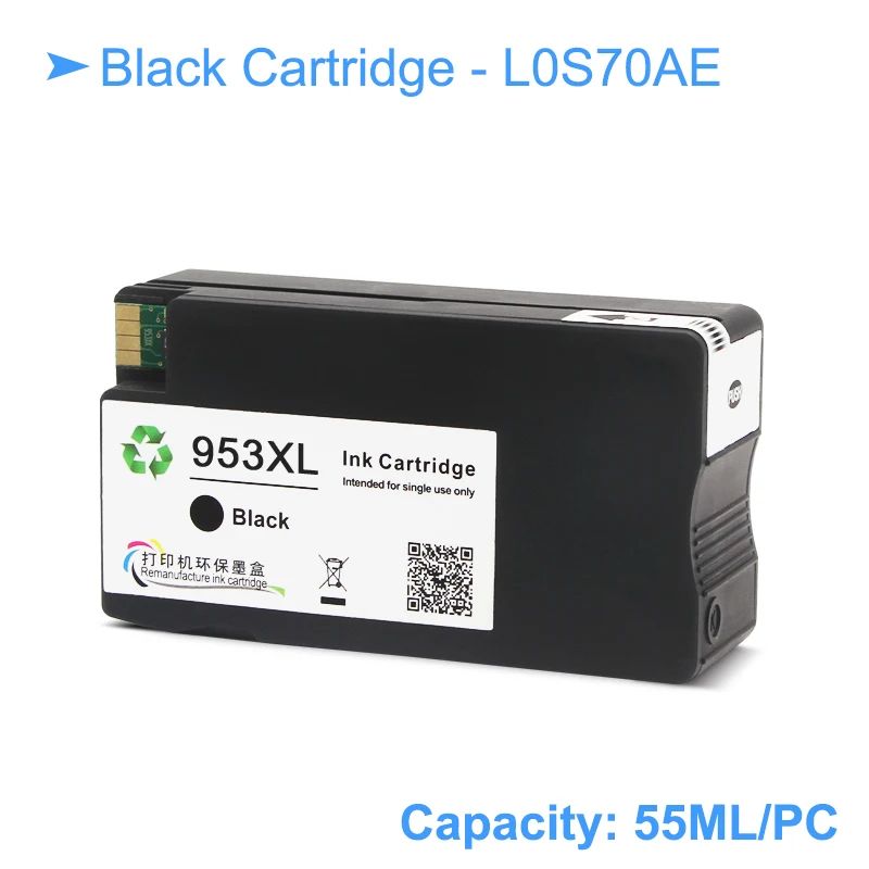 Cartucho de Tinta Substituição para hp Terceira para hp Oficial Ejet Marca 953xl 8210 xl Hp953 8710 8720 8725 8740 Pro 953 7740 - Imagem 3