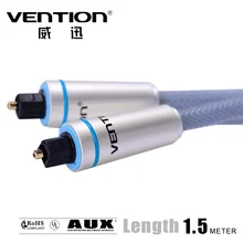 Vention Toslink Cable High Quality 1m/1.5m/2m/3m blue Digital Optical Audio Cable male-male Optical Cable