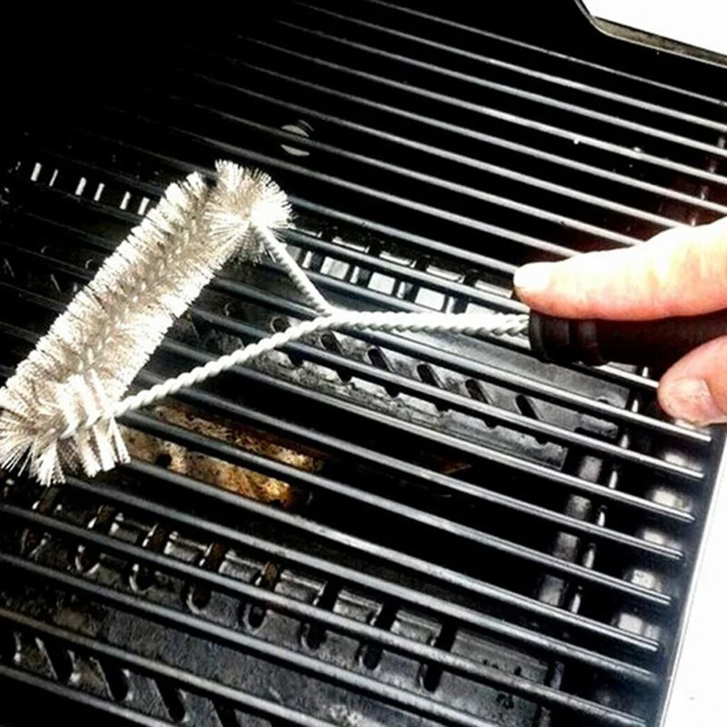 

Stainless Steel Wire Magic Rust Remover Cleaning Wash Brush Wipe Pot Pan Barbecue Grill BBQ Brush Kitchenware Cleaner Gadgets