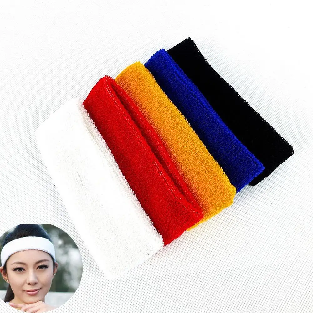 Unisex Elastic hair band Sports Headbands Wide Headband for men and women tennis basketball Running sweatband Grip