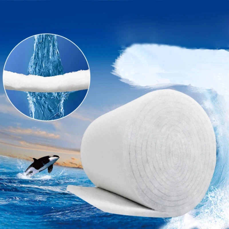 Aquarium Sponge Five Sizes Filter White High density Cotton Filters