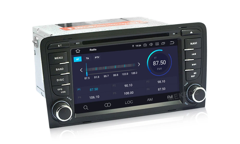 Flash Deal 2 Din Car Multimedia Player GPS Android 9.0 DVD Automotivo For Audi A4 S4 2002-2008 for audi A3 S3 RS3 Radio 2GB ROM 16GB DSP 15