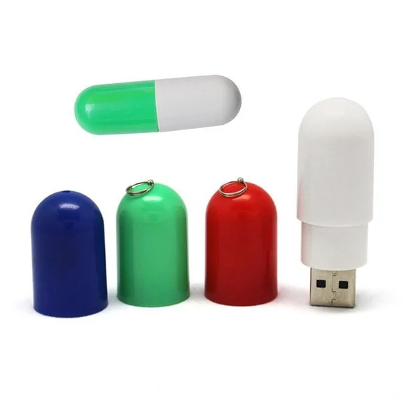 Us 7 99 Free Shipping Doctor Gifts 4gb Custom Lovely Cartoon Promotional Plastic Capsule Pill Shaped Usb Flash Drive In Drives From