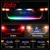 Car Styling RGB Led Bagagliaio Luce di Striscia LED Carro Galleggiante Streamer Dinamico Segnale di Girata Lampada Supplementare Luce di Stop