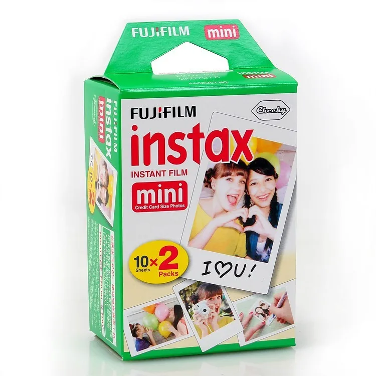 40 листов Fujifilm Fuji Instax Mini 8 пленка для Fujifilm Instax Mini 7 s 25 50 s 90 камера Fuji Instax белая кромка фото самоклейка на окна
