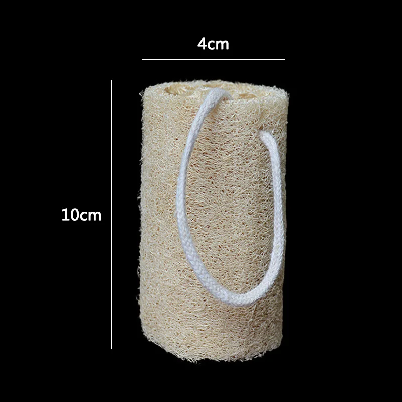 Loofah Natural SPA Beauty Bath Ball Body Puff Scrubber for Exfoliating Skin Bath Tool Accessory