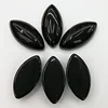 Wholesale 15*30*7mm natural black onyx stone beads marquise shape CAB CABOCHON teardrop loose beads Free shipping 12pcs/lot ► Photo 3/5