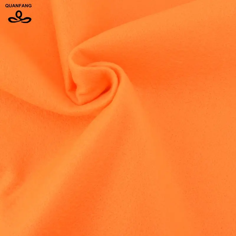 QUAN FANG Non Woven Felt Fabric 2mm Thickness Polyester Soft Felt for Home Decoration Pattern DIY Bundle Sewing Dolls Crafts