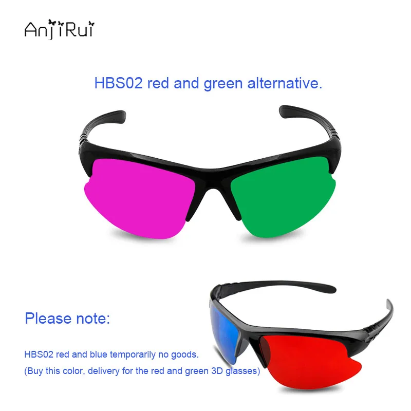 Universal Plasma TV Movie Dimensional Anaglyph 3D Glasses Vision Anaglyph Glasses Red and Blue Glasses 3D Movie Free Shipping