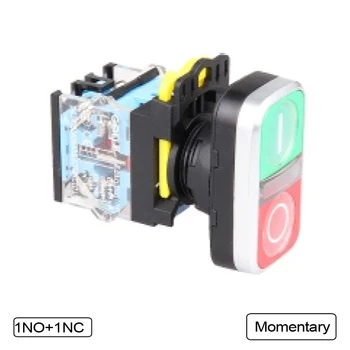 

5 PCS Push button switch Flush buttons Graphics or text Waterproof IP65 LA115-B5-11RD-W31