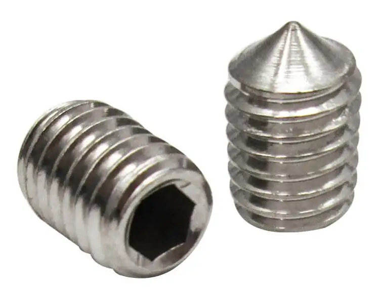 DIy hardware tools Hexagon socket set screw sharp end multi sizes