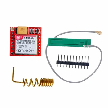 

SIM800L GPRS GSM Phone Module Card Board Quad-band Onboard + Antenna