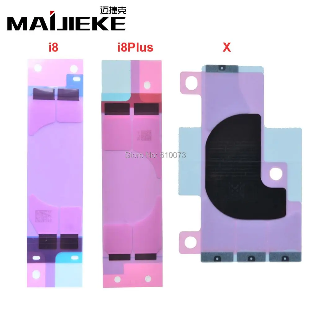 10 шт. клейкая лента для iPhone 11 pro max X XS|sticker for iphone|glue stripsbattery stickers |