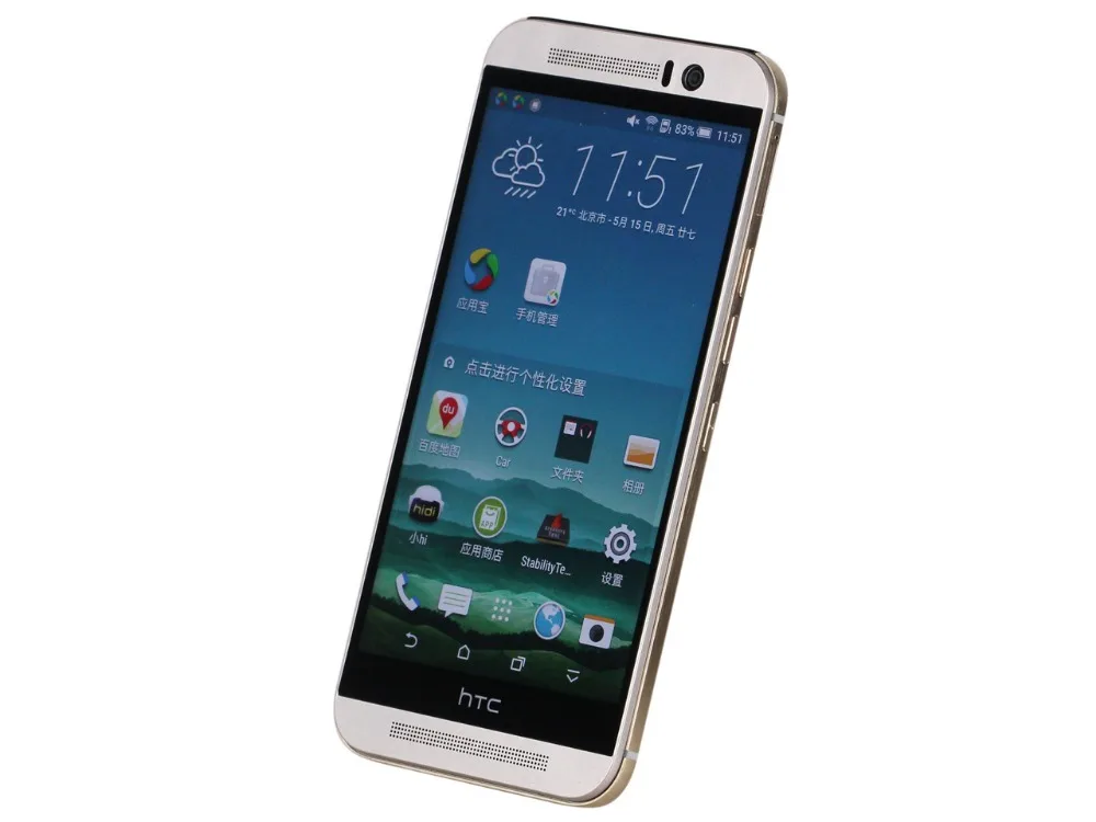 htc ONE M9 5,0 дюймов разблокированный сотовый телефон Qualcomm810 Восьмиядерный 3 Гб ram 32 ГБ/64 Гб 5,0"