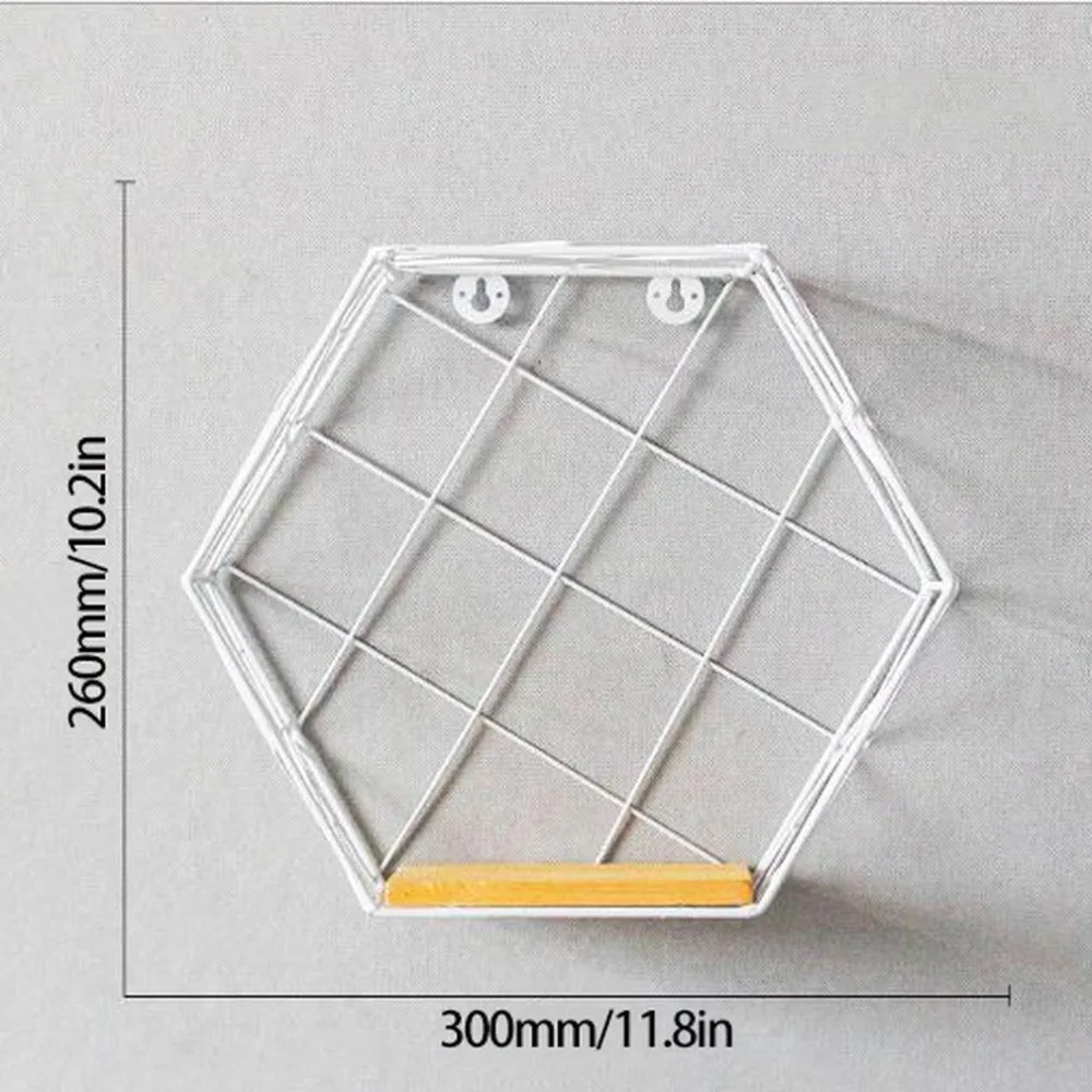 Современный дизайн, Настенная декоративная полка для хранения, винтажная металлическая железная полка для хранения мелочей, декоративные настенные полки, Органайзер