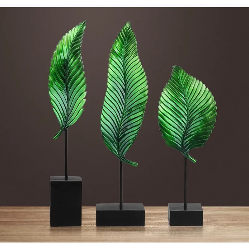  3Pcs/set Interior Decoration Leaves Home Decoration Accessories Bedroom Room Personality Gift Home  - 33029974792
