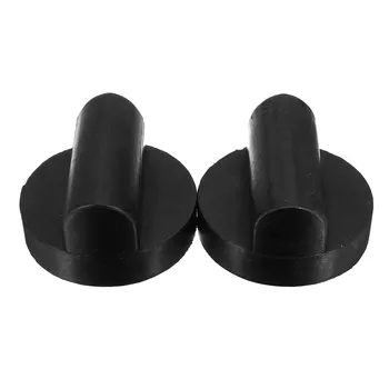 

One Pair Universal Slotted Frame Rail Floor Jack Guard Adapter Lift Rubber Pads