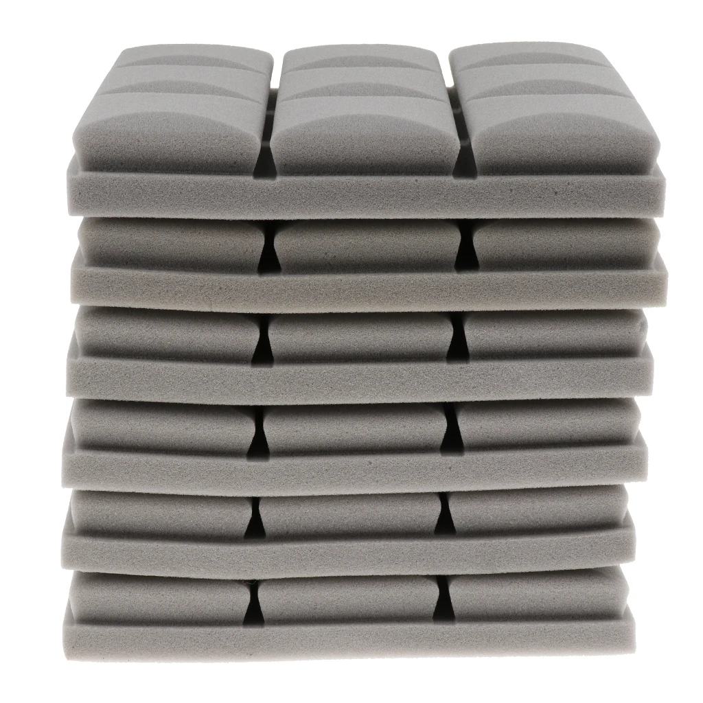 6 Pcs Sound Absorption Panel Sound Absorbing Foam Audio Parts for KTV Office