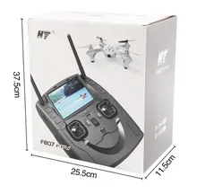 RC drone Quadcopter F807 6-axis Gryo FPV With HD Camera LCD Transmitter Live Video Audio Streaming Recording VS X4 H107D