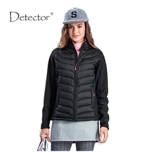 Детектор уличная осенне-зимняя куртка женская походная ветрозащитная водонепроницаемая куртка на молнии Женская