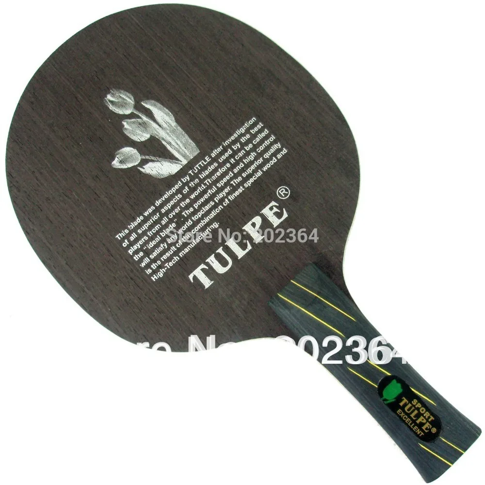 

Kokutaku Tulpe T-704 Carbon Attack+Loop Table Tennis Blade (Shakehand) for PingPong Racket