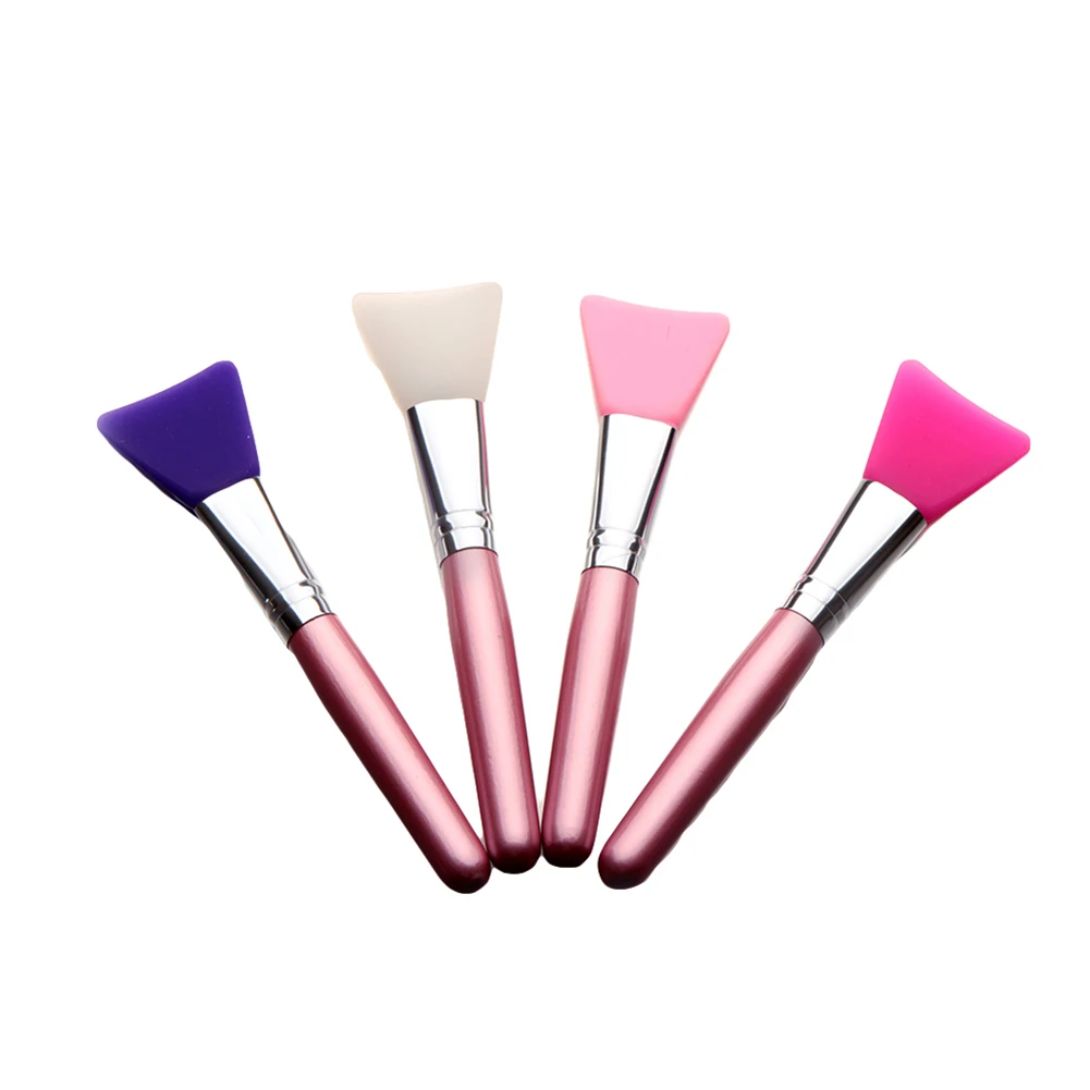 Soft Flat Silicone Mask Brush Facial Mud Applicator Skin Face Care Makeup Beauty Tool Multi-function DIY Mask Stirring Stick Soft Flat Silicone Mask Brush Facial Mud Applicator Skin Face Care Makeup Beauty Tool Multi-function DIY Mask Stirring Stick