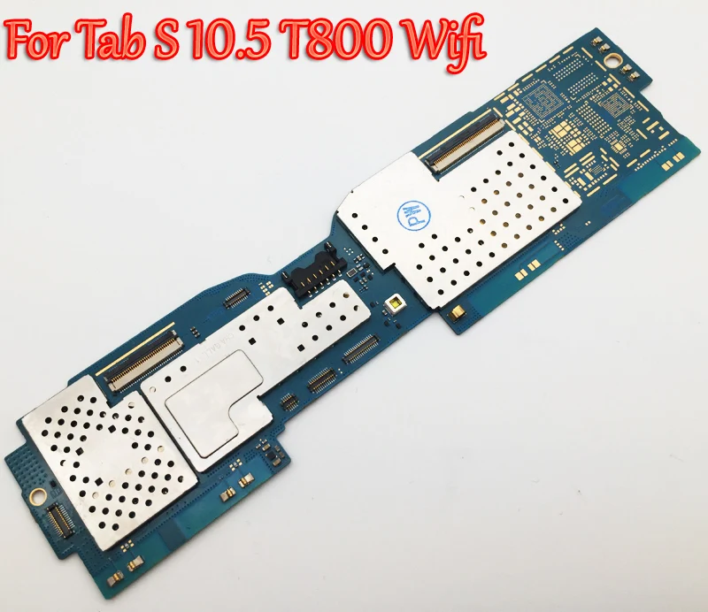 

Tested Full Work Unlock Motherboard For Samsung Galaxy Tab S 10.5 T800 WIFI Logic Circuit Electronic Panel From Original Phone