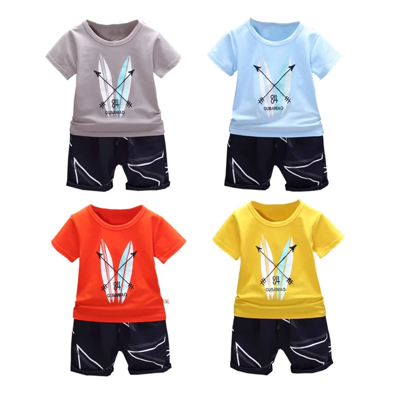 Baby Kid Boys GirlClothing Children Summer Boys Girl Clothes Cartoon