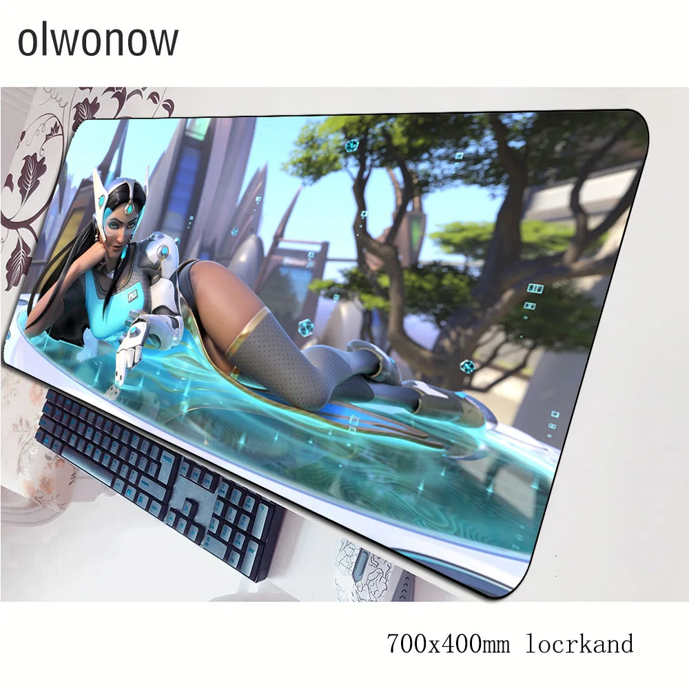  ow mousepad 700x400x3mm gaming mouse pad big gamer mat anime computer desk padmouse keyboard thick 