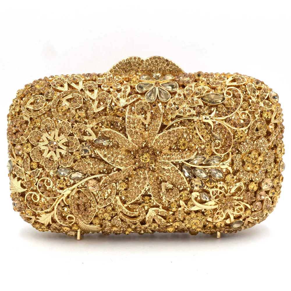 rose gold evening bags