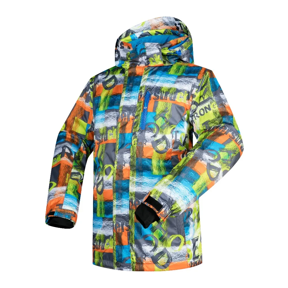 Брендовая мужская куртка для сноуборда, водонепроницаемая, ветрозащитная, дышащая, теплая, качественная, зимняя, мужская, Лыжная, цветная