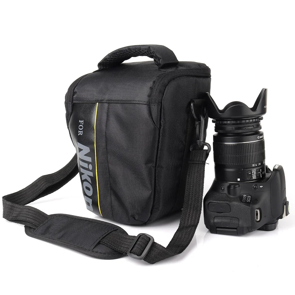 Купить Водонепроницаемый DSLR Камера сумка чехол для объектива для Nikon D750 D80 D600 D610 P900 P520 D200 D850 D810 D40 D90 D60 D50 Nikon мешок