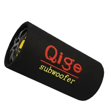 5 pulgadas 12V 24V 220V coche Subwoofer activo ordenador de casa Subwoofer teléfono Bluetooth coche altavoz Audio