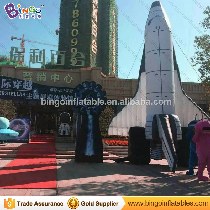 Free shipping 8m high giant inflatable plane model for decoration dirigible toy children party amusement park | Игрушки и хобби