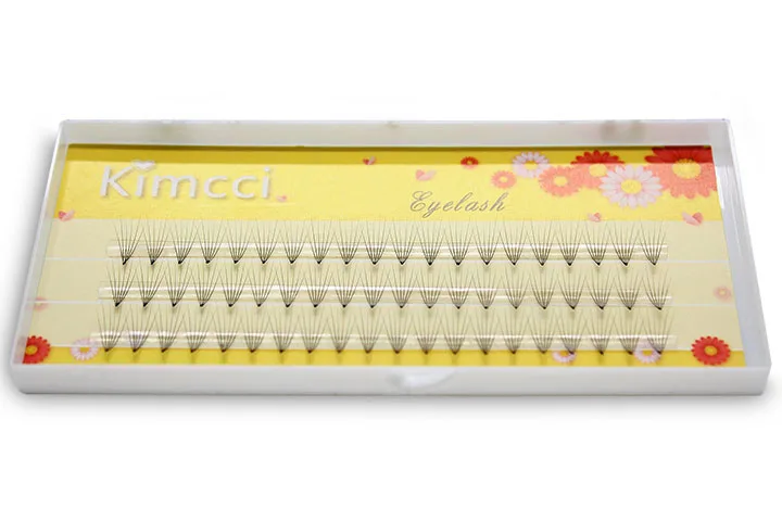 Kimcci Professional 6D индивидуальные искусственные норковые ресницы для наращивания русский объем Natrual мягкое наращивание накладных ресниц реснички для макияжа