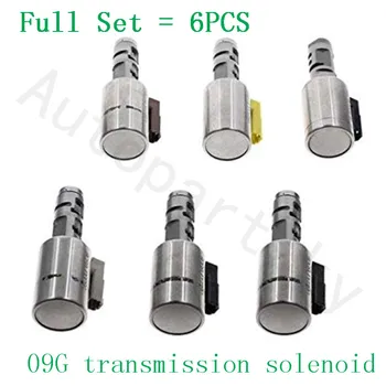 

Set Of 6PCS - TF60SN 09G 09D 09M TR60SN Auto Transmission Solenoid For VW for Audi Mini GENUINE Remanufactured with Good Quality