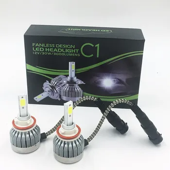 

Super Bright C1 Del Dell H11 Universale Fit automobile Faro 24V 6000K Car LED luce